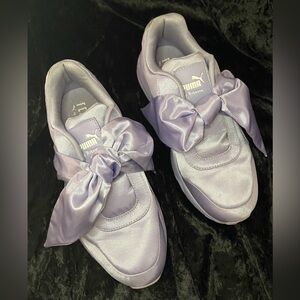Puma Fenti by Rihanna Sweet Lavender Bow Sneaker Tennis Shoes